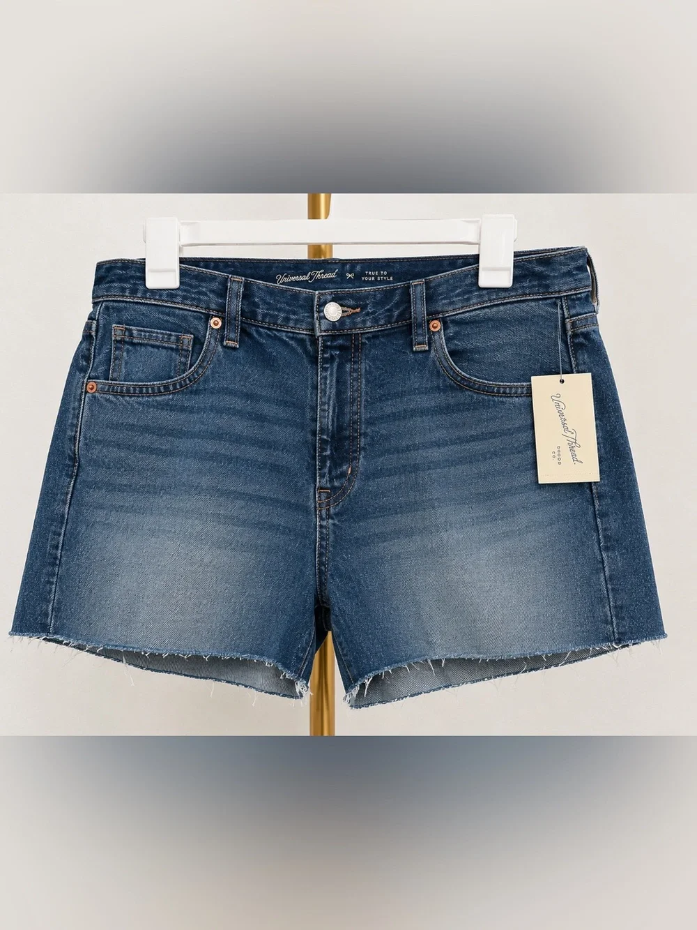 Women 90s Baggy Shorts Mid Rise Relaxed Hip and Leg